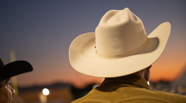 Ranchman hat rear