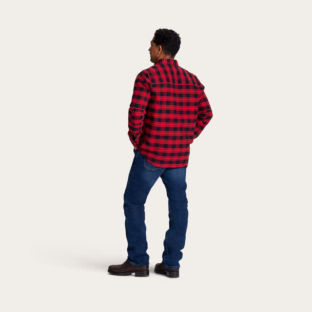 Crimson Onyx Plaid