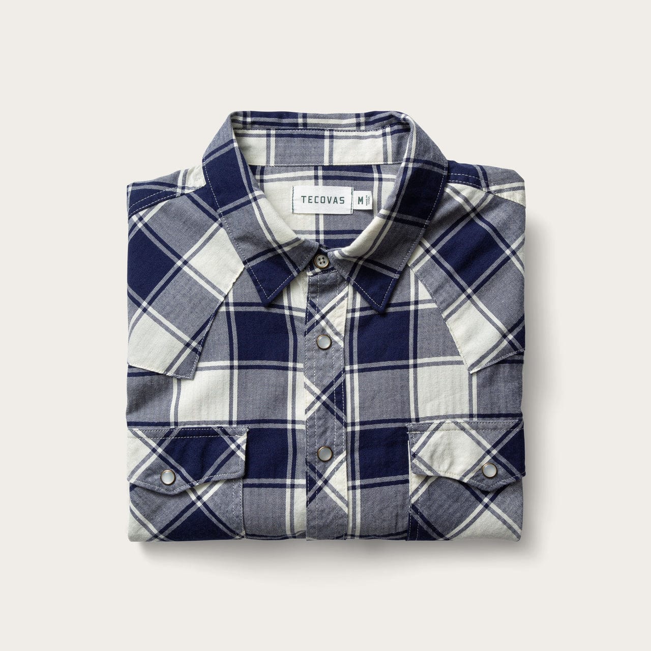 Large Blue Plaid-toe