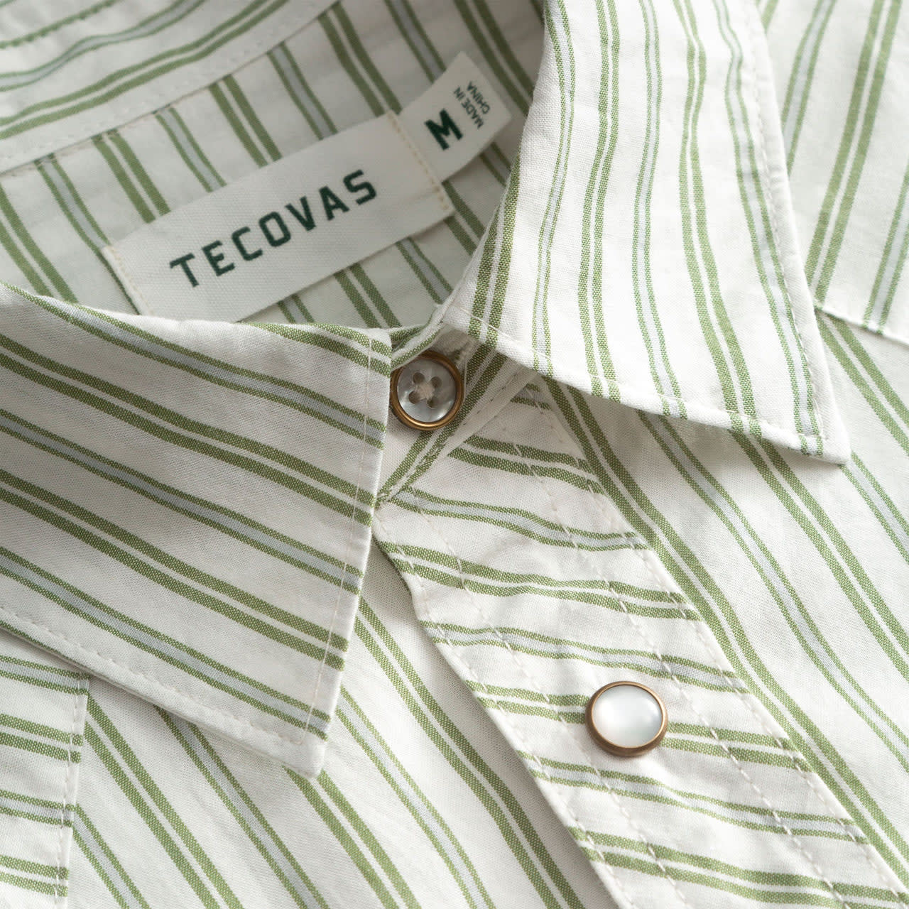 Olive Green Stripe