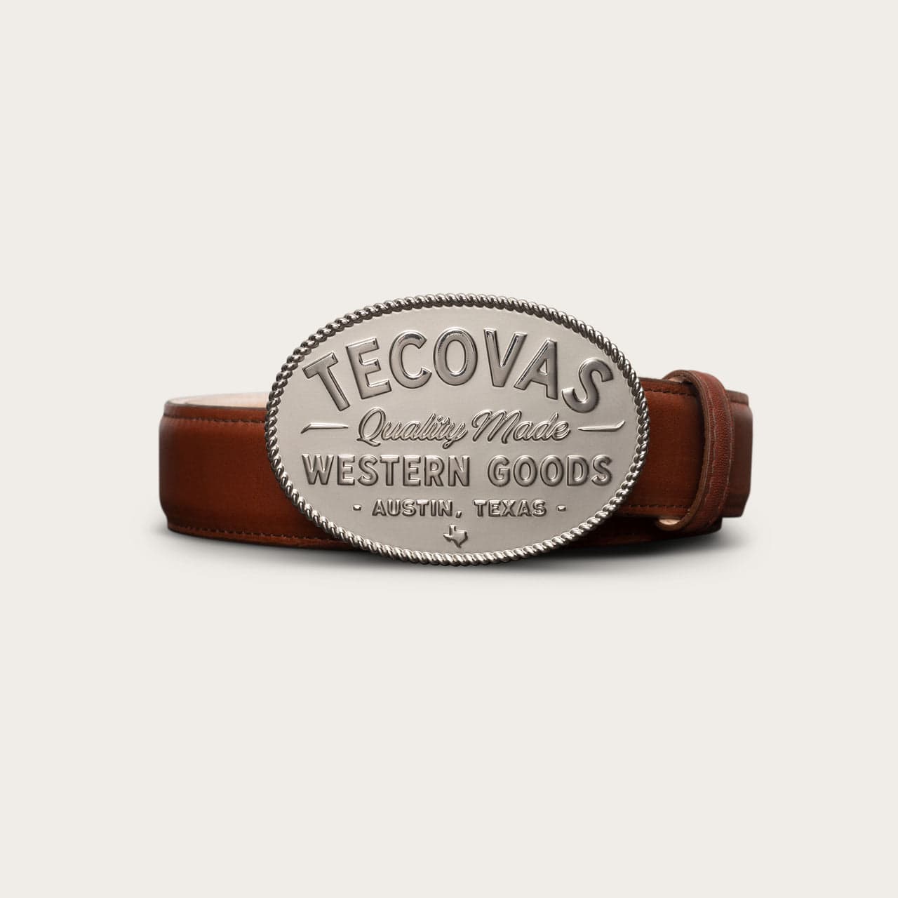 Two-Tone Belt Buckle