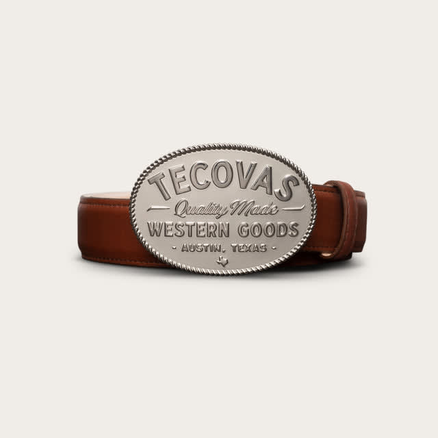 Two-Tone Belt Buckle