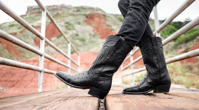 women's exotic western boots