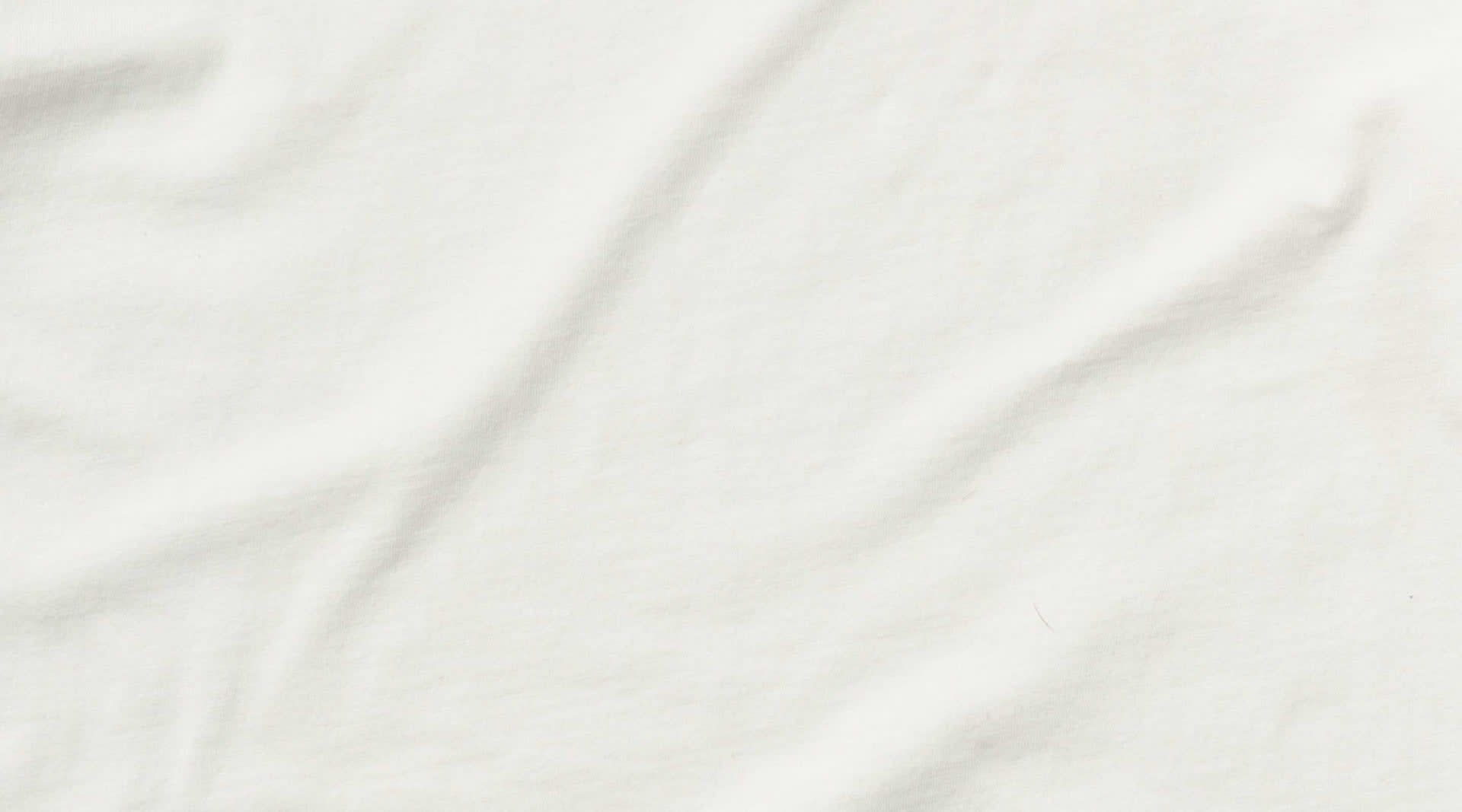 White pima cotton tee