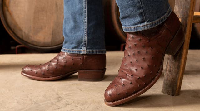 Cowboy Boots - Full Quill Ostrich Boot