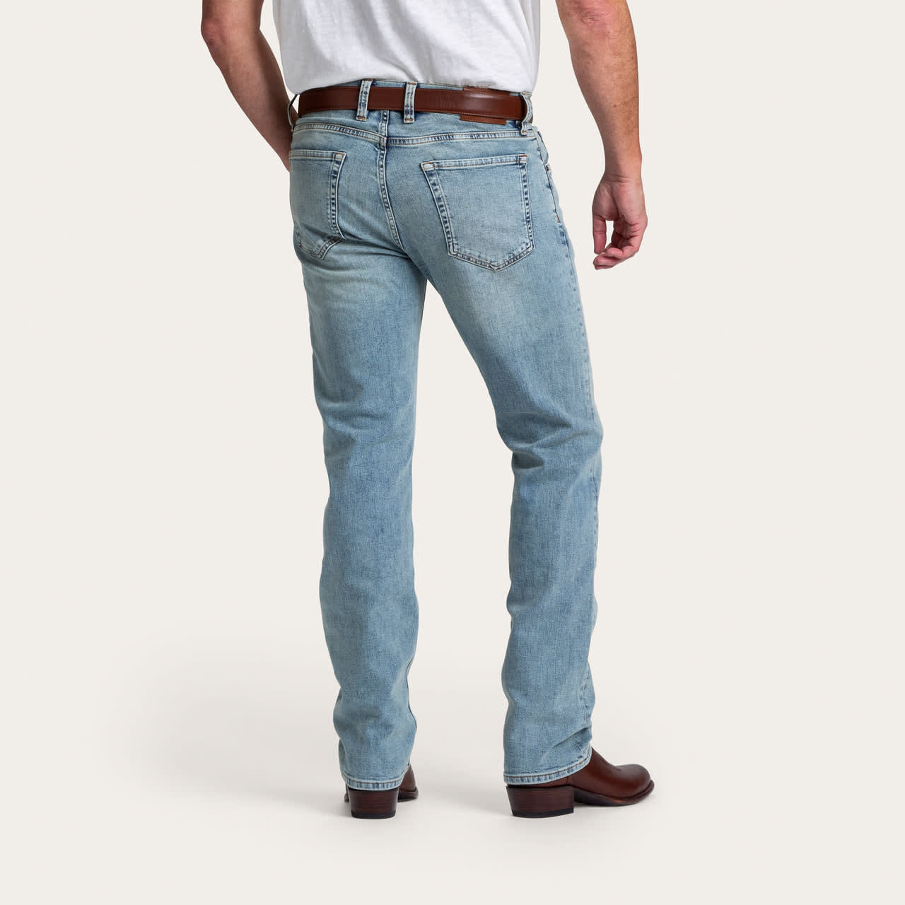 Zesoma Men Pants Denim Fashion Stretch Slim Fit Cowboys Jeans