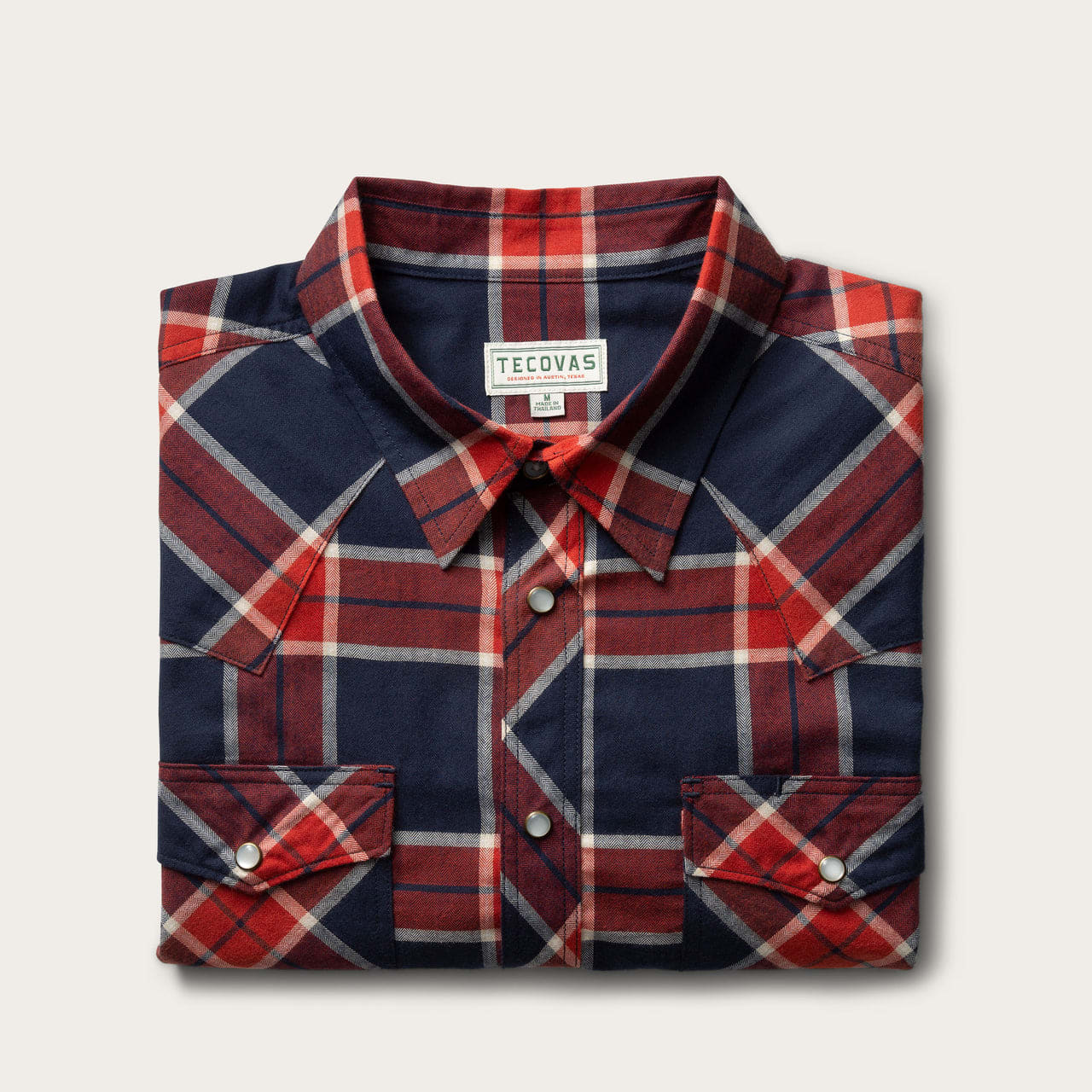 Crimson Navy Plaid