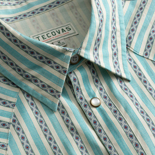 Blue Diamond Stripe