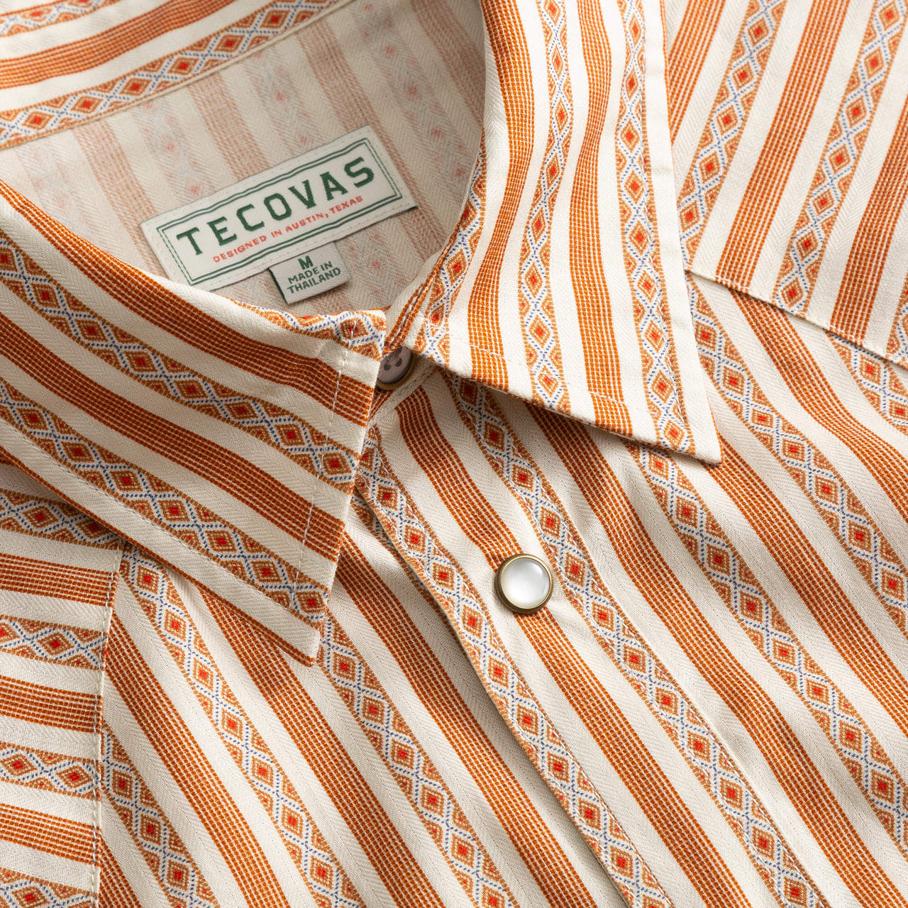 Caramel Diamond Stripe