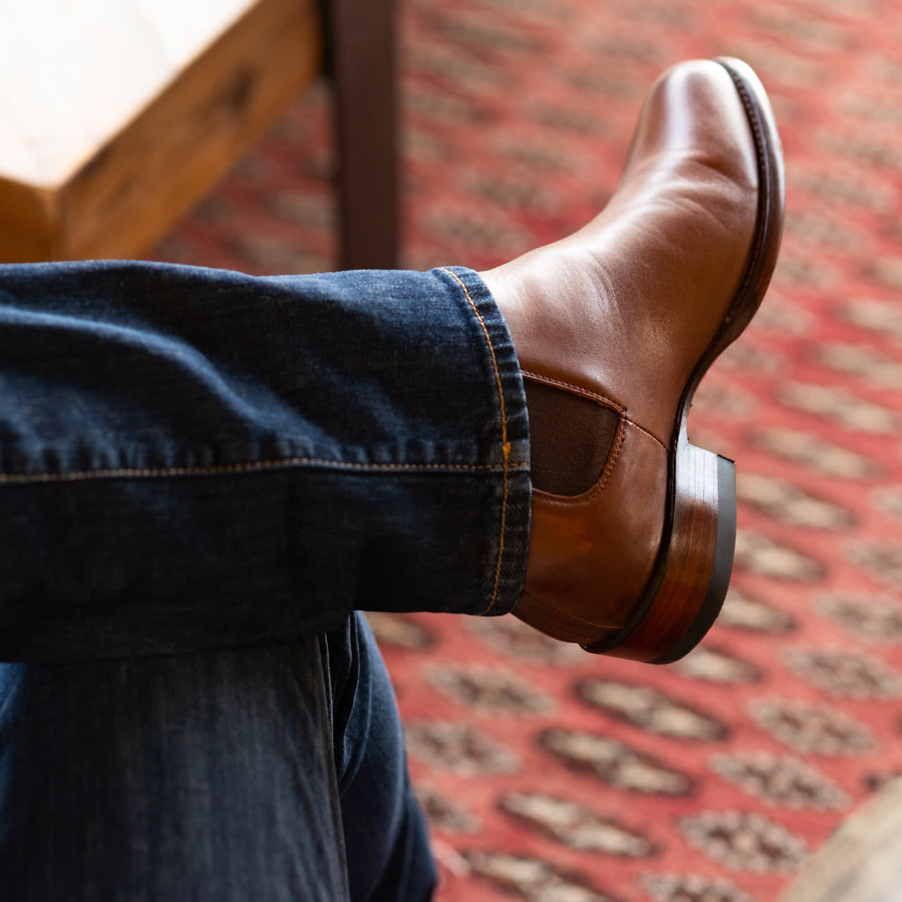 Men's Chelsea Boot - Handmade Calfskin and Suede Leather | The Chance