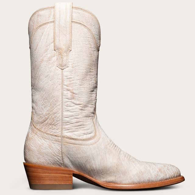 Ostrich Skin - Smooth Ostrich Cowgirl Boot | The Chloe