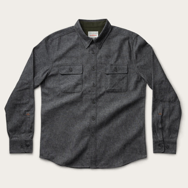 Men's Flannel Shirt Jacket - Western Flannel Overshirt | Tecovas