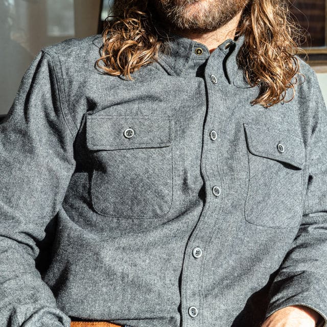 Men's Flannel Shirt Jacket - Western Flannel Overshirt | Tecovas