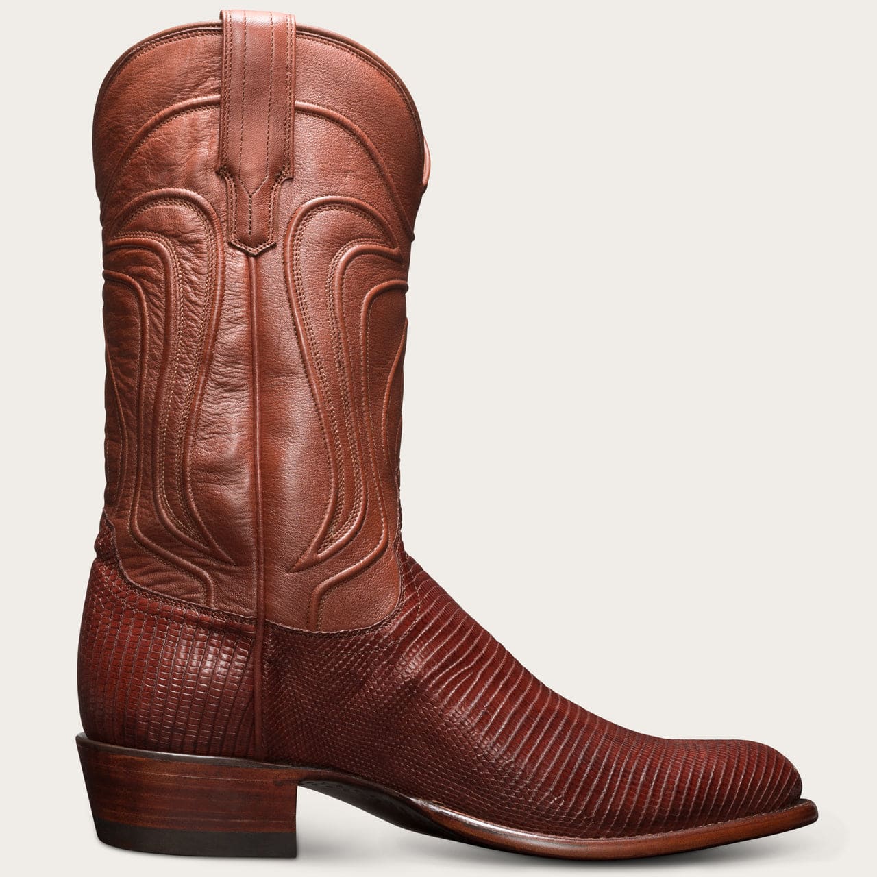 mens lizard skin boots