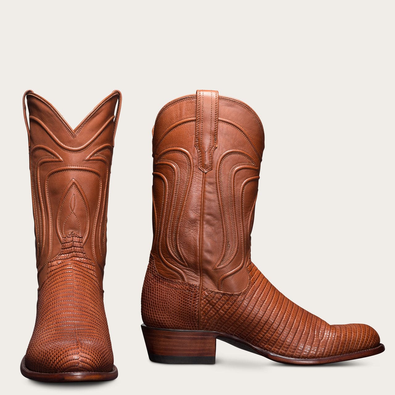 lizard skin western boots