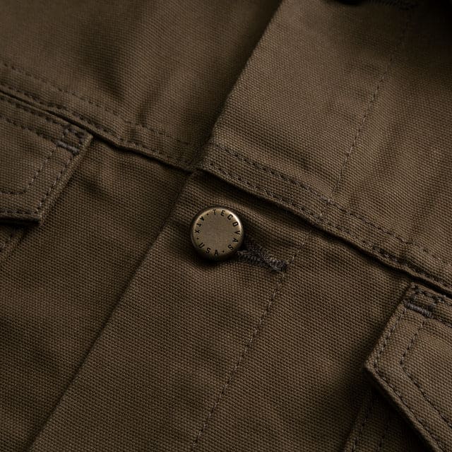 Waxed Canvas Trucker Jacket | Tecovas