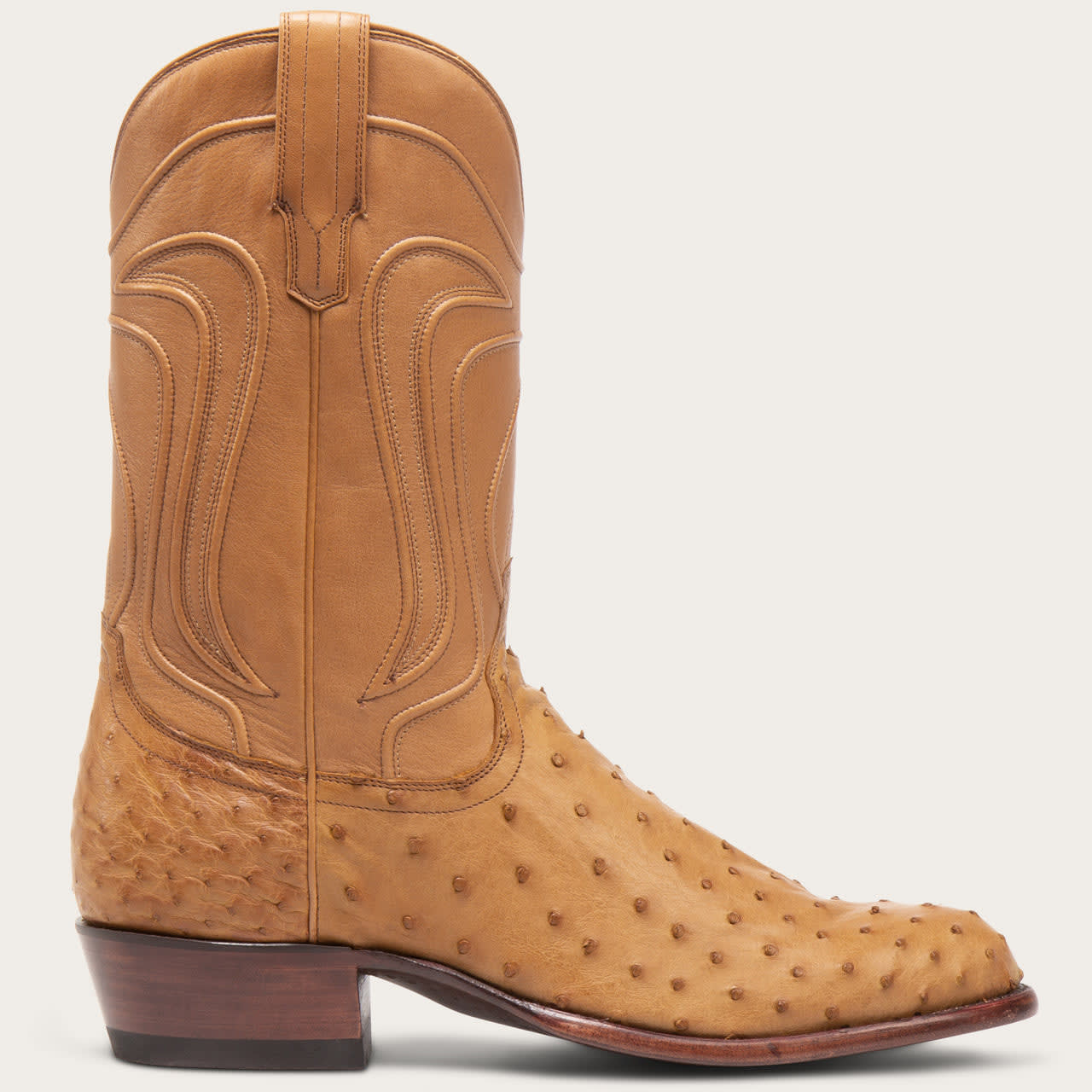 men's ostrich cowboy boots